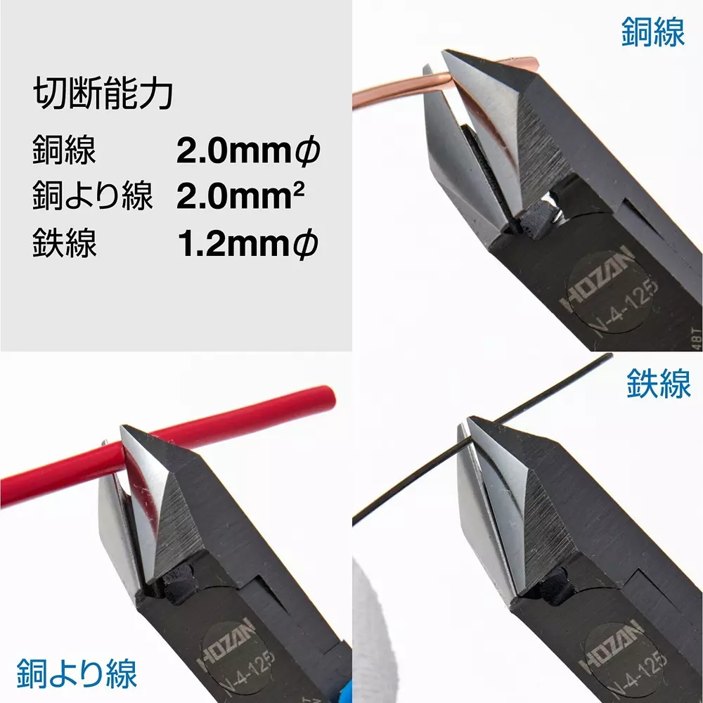 hozan-diagonal-nipper-hrc58-blade-hardness-n-4-125