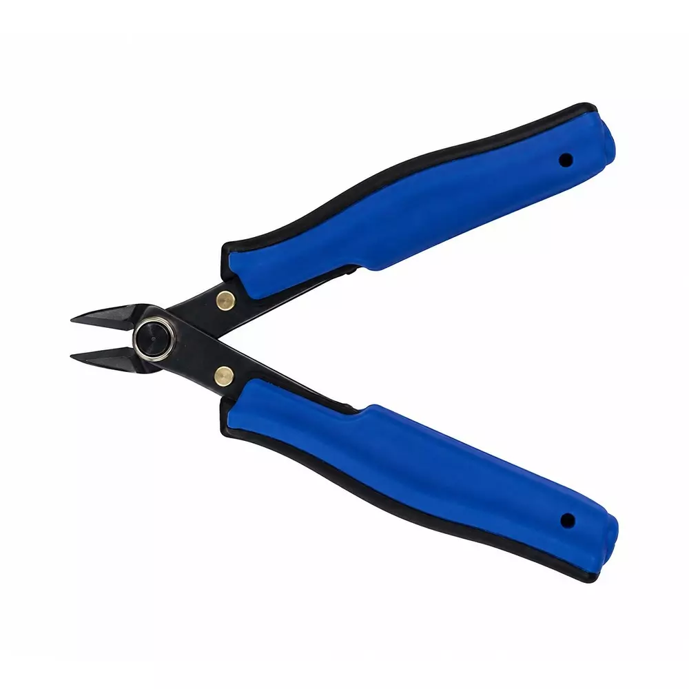 Taparia Mini Nipper 125 mm Length Black & Blue Metal for Home & Professional Use, (Pack of 10 Pcs)