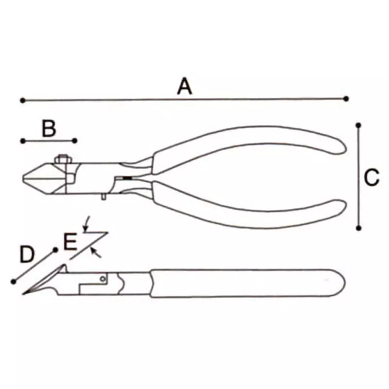 keiba-diagonal-nipper-158-mm-overall-length-pl-766