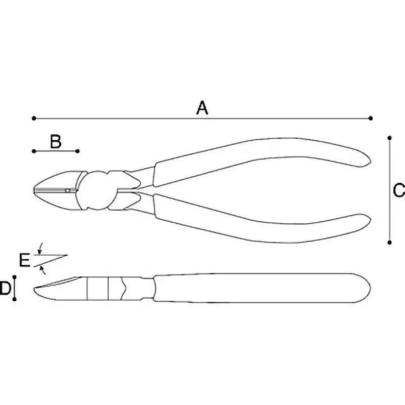 keiba-the-nipper-163-mm-overall-length-fc-206