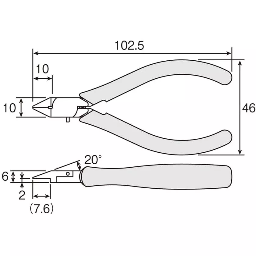 hozan-miniature-nipper-1-mm-cutting-capacity-copper-wire-n-34