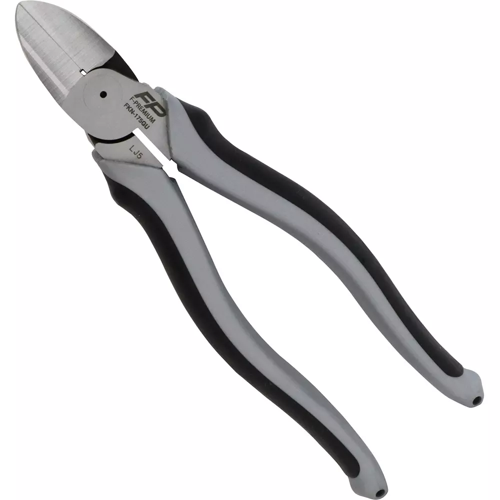 FUJIYA Eccentric Strong Thin Blade Nipper 189 mm Overall Length, FKN-175GU