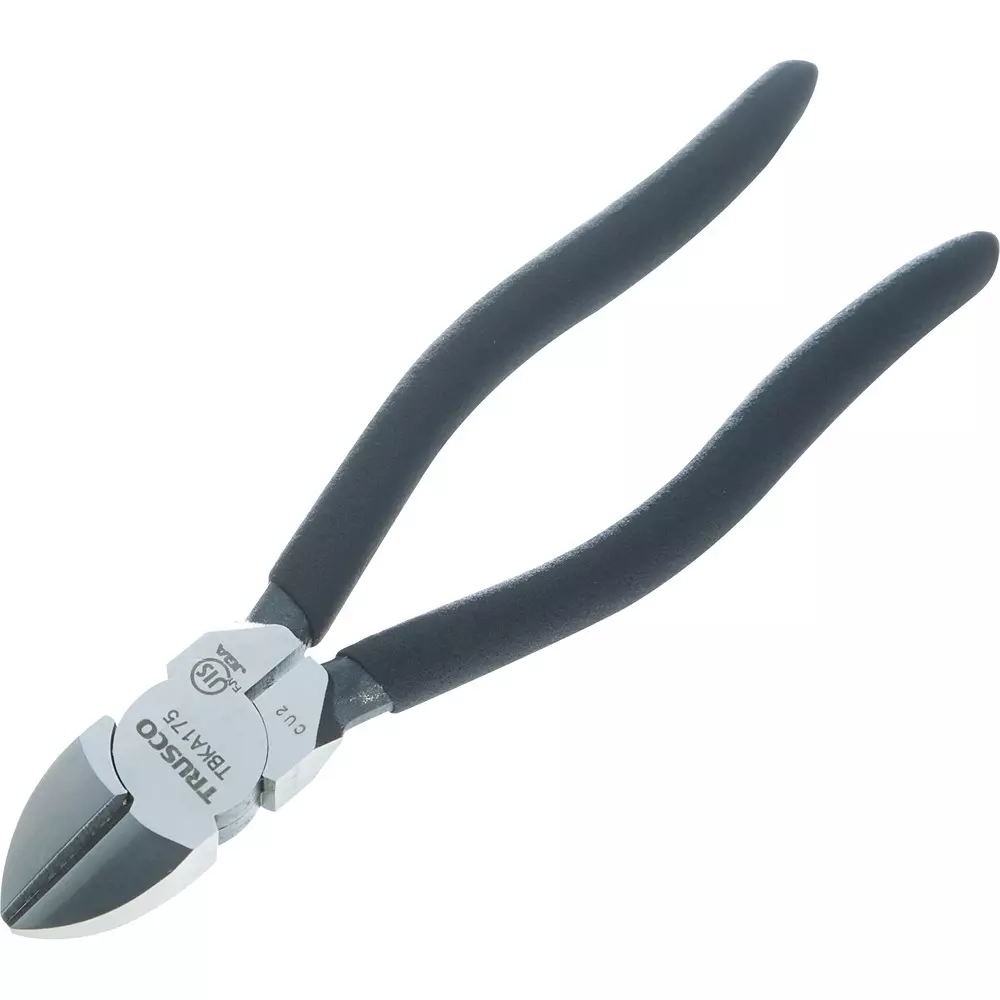 TRUSCO JIS Powerful Nipper 186 mm Overall Length, TBKN175