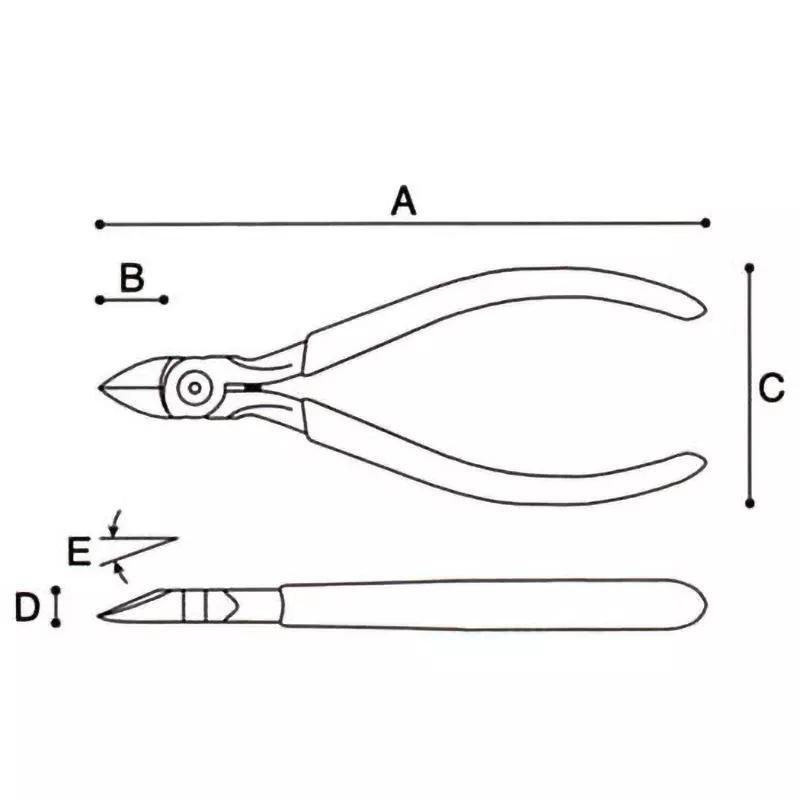 keiba-micro-nipper-113-mm-overall-length-mn-a04
