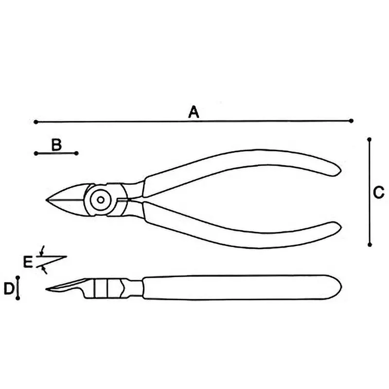 keiba-plastic-nipper-188-mm-overall-length-pl-717