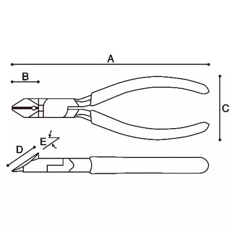 keiba-diagonal-nipper-125-mm-size-n-215