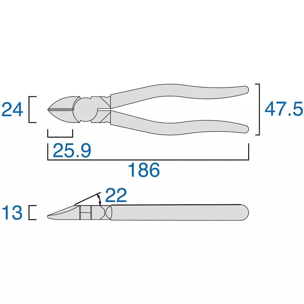 fujiya-expert-electrician-nipper-7700n-175bg