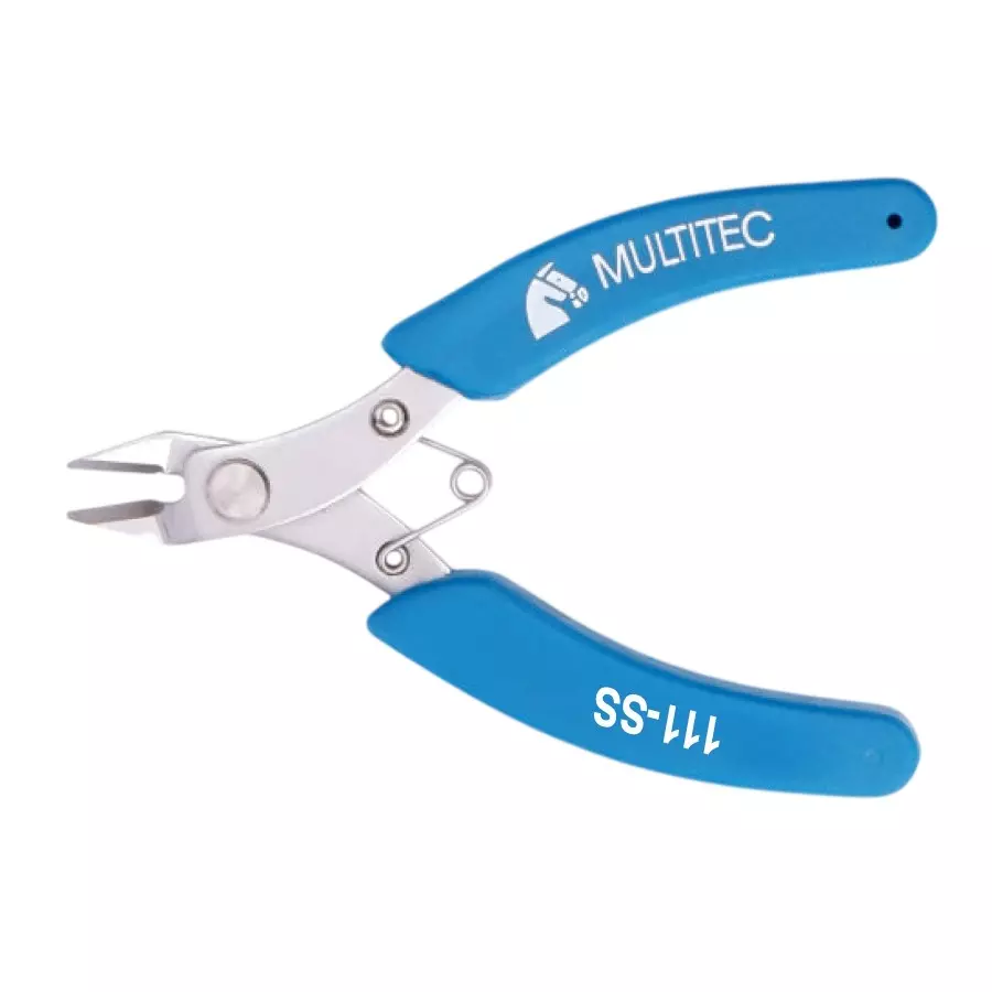Multitec Palm Nipper Up to 1.5 mm Cutting Capacity Stainless Steel & Plastic for Wire & Cable Cutting, 111 SS