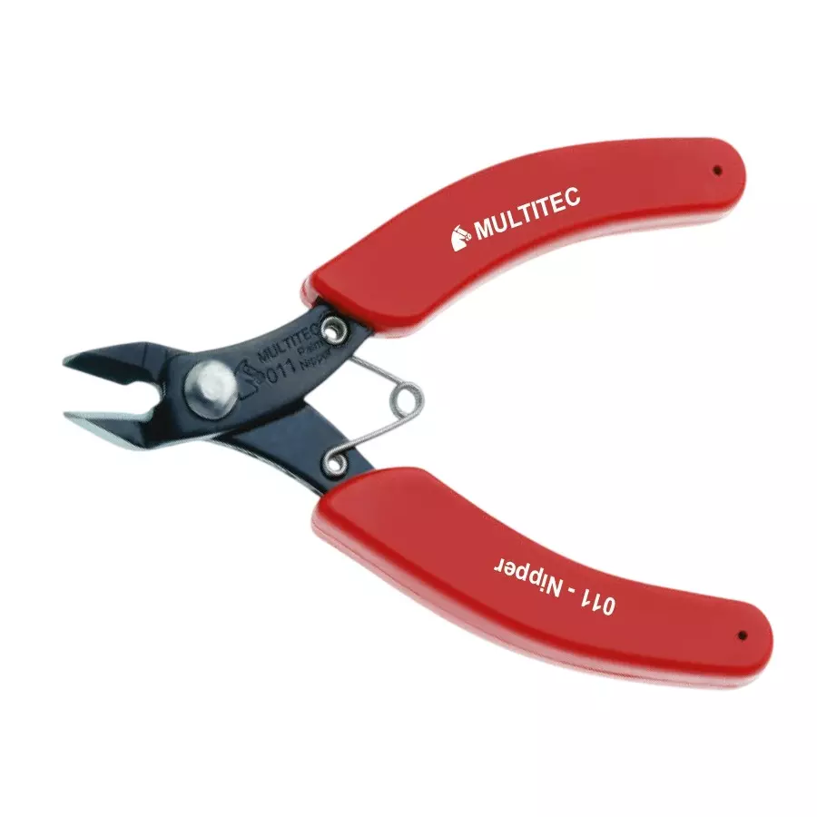 Multitec Palm Nipper 1.5 mm Cutting Capacity Stainless Steel & Plastic for Wire & Cable Cutting, 011