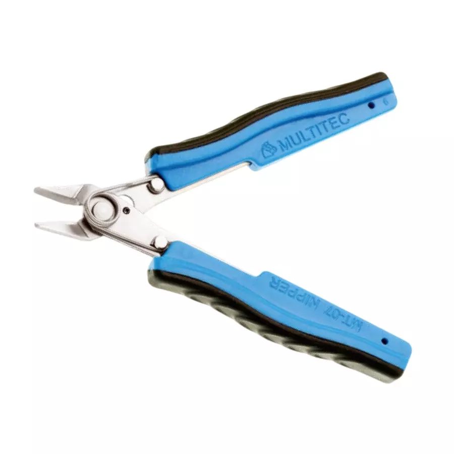 Multitec Nipper 0.8 to 1.2 mm Cutting Capacity 115 mm Length Stainless Steel & Plastic for Wire & Cable Cutting, 07 SS