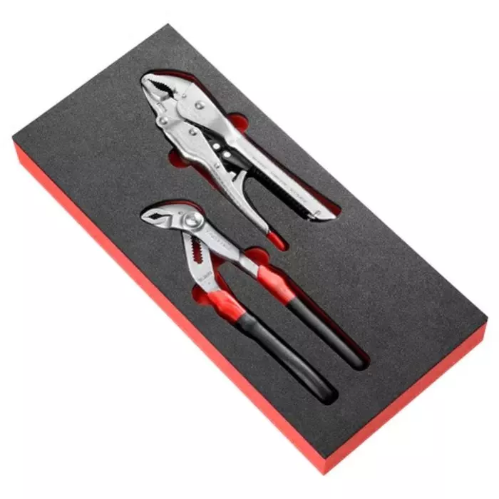 Facom 2-Piece Long Nose Pliers, 188 mm Overall, MODM.PR12