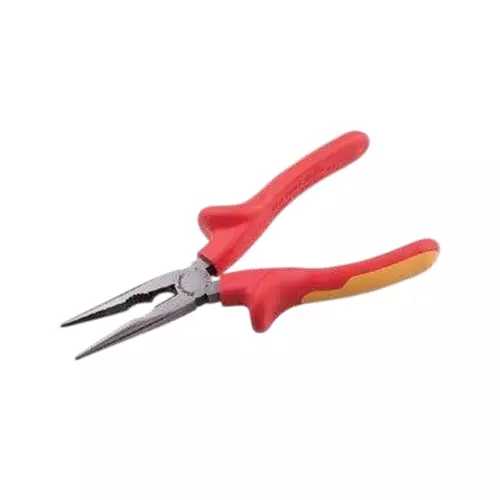 Blue-Point 8 inch (203.2 mm) Insulated Needle Nose Plier with 10000 V Withstanding Voltage in Red & Yellow Color, BLPINNP8