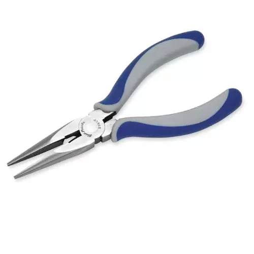 Blue-Point 4-7/8 inch (123.8 mm) Miniature Nose Plier with Dual Compound Soft Grip Handle and Chrome Nickel Alloy Body, B95CMP