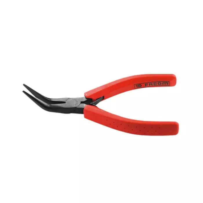 Facom Round Nose Pliers, 155 mm Overall, Straight Tip, 403