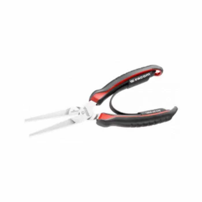 Facom Flat Nose Pliers, 160 mm Overall, Straight Tip, 188A.16CPE
