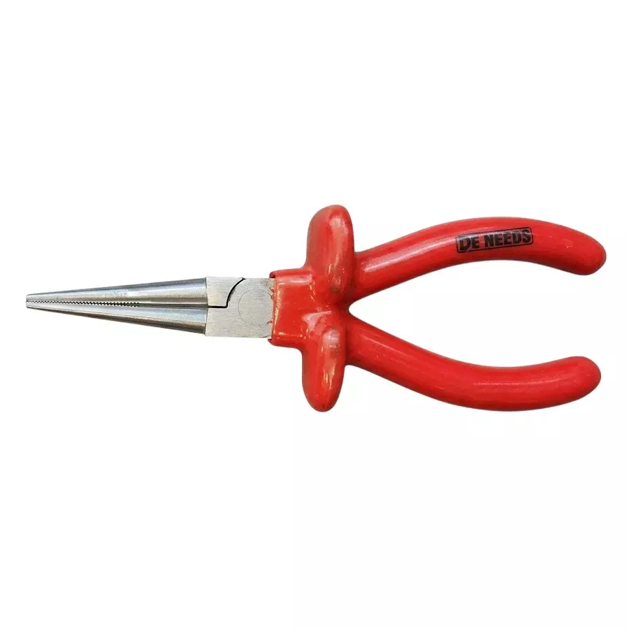 De Neers Round Nose Plier Dipped 150 mm (6 inch) Size, 22695