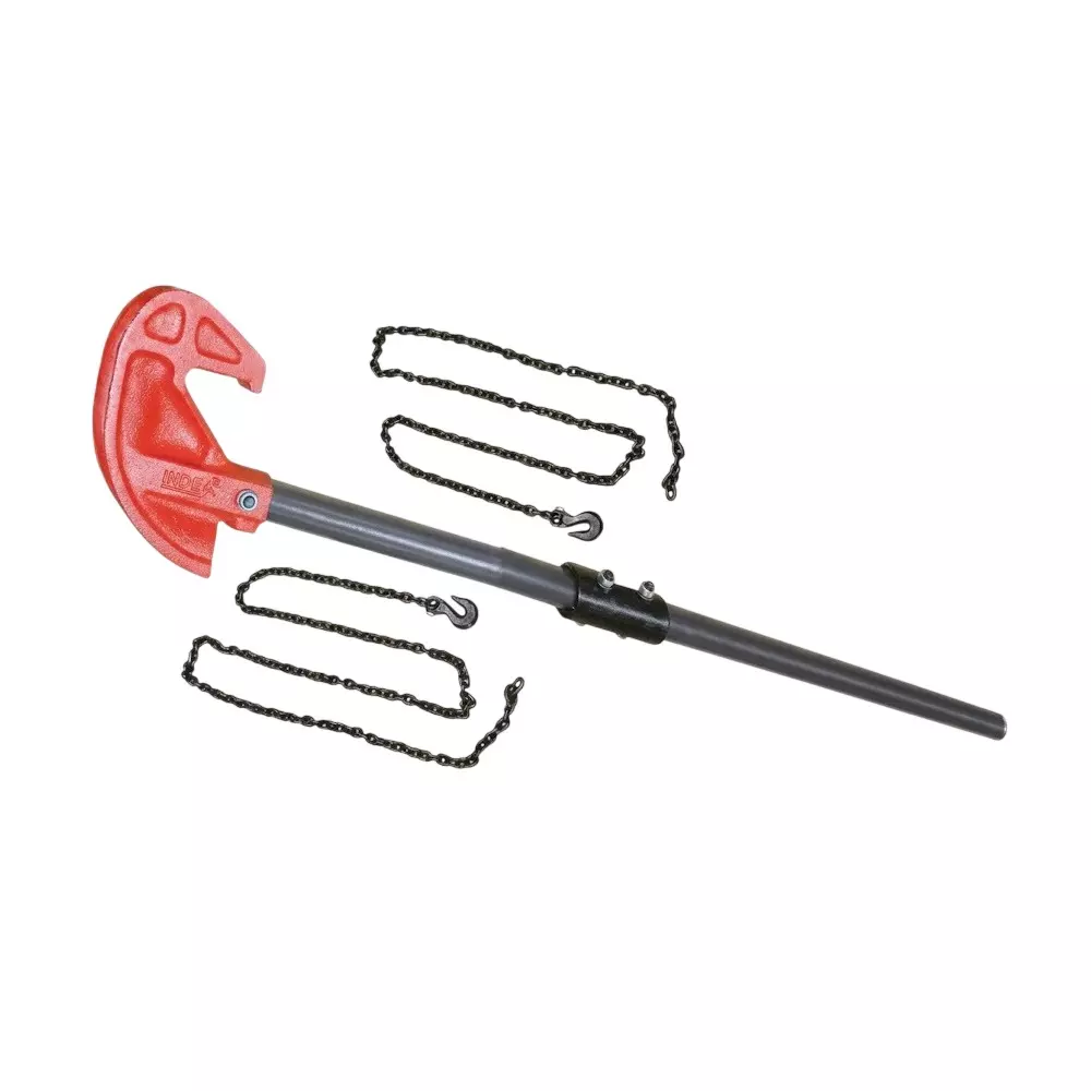Inder Pipe Puller and Pusher Red, Black Color Metal Body 4-14 inch (101.6 - 355.6 mm) Pipe Size, 545A