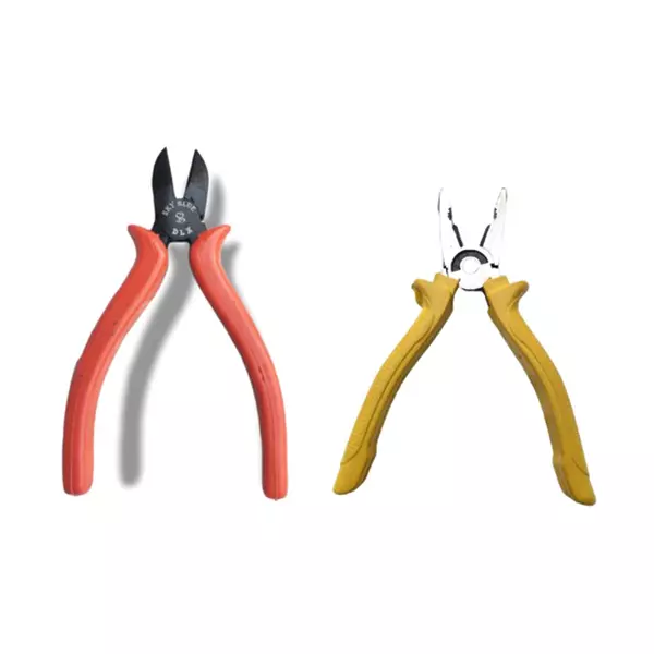 Sky Blue SBE_PLIER_COMBOS_COMBO_660 198.12 mm(7.8 Inch) Steel Lineman Plier (Pack of 2)