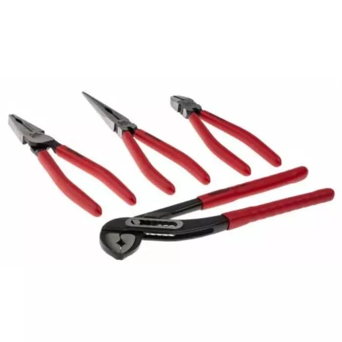 Teng Tools 4-Piece Plier Set, 300 mm Overall, TT440