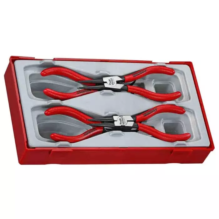 Teng Tools 4-Piece Circlip Plier Set, 250 mm Overall, TT474-5