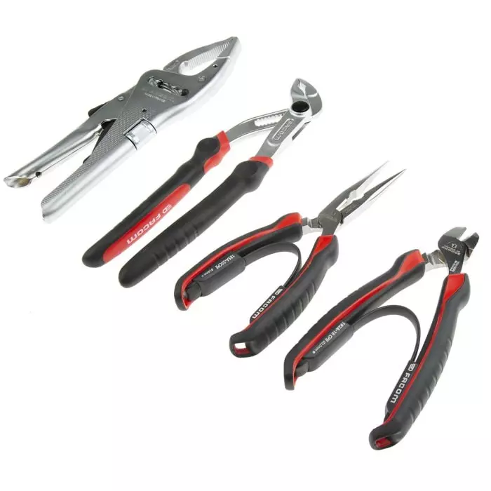 Facom 4-Piece Plier Set, 440 mm Overall, MODM.CPEA1PB