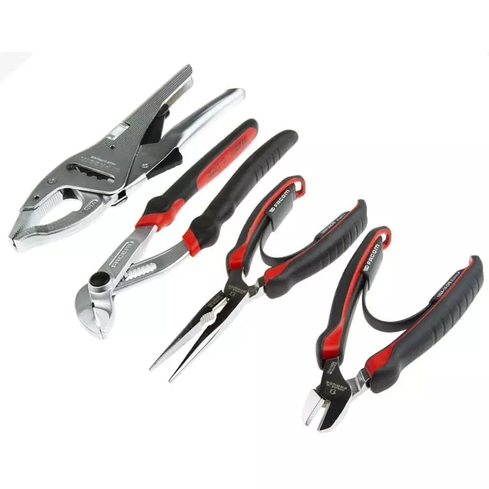 Facom 4-Piece Plier Set, 440 mm Overall, MODM.CPEA1PB