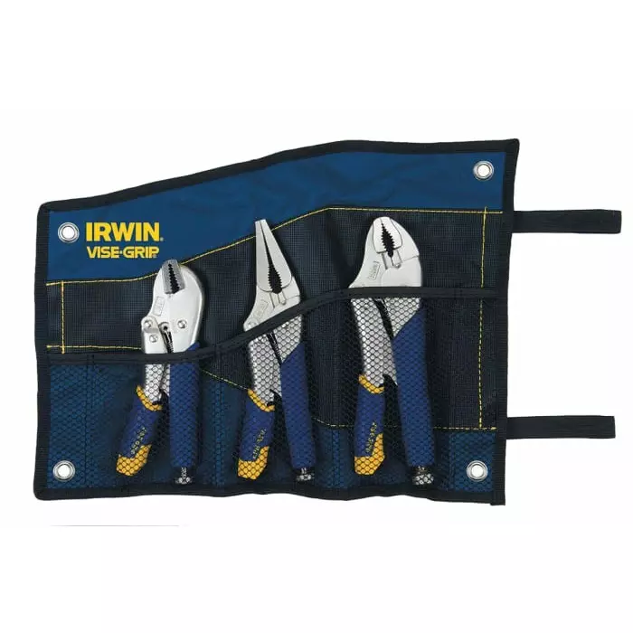 Irwin 3-Piece Mole Grip Plier Set, 125 mm Overall, T71