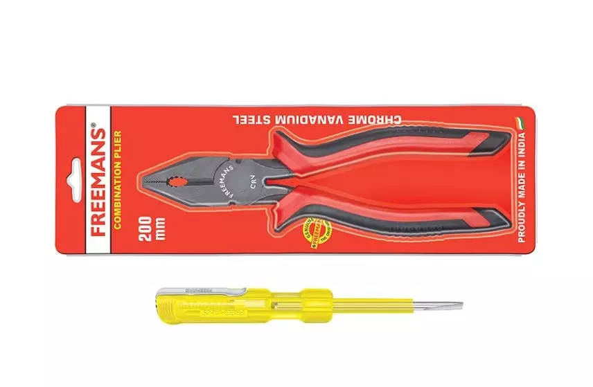 Freemans 8inch Professional Plier and Screw Driver Tester