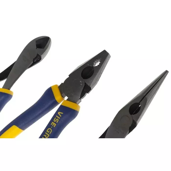 Irwin 3-Piece Plier Set, 250 mm Overall, 10505483