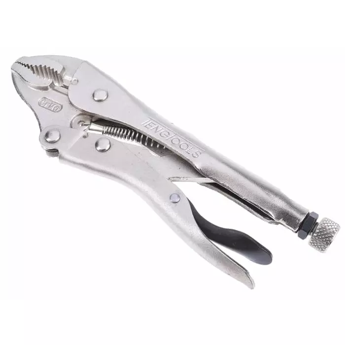 Teng Tools 5-Piece Locking Plier Set, 250 mm Overall, TTVG05