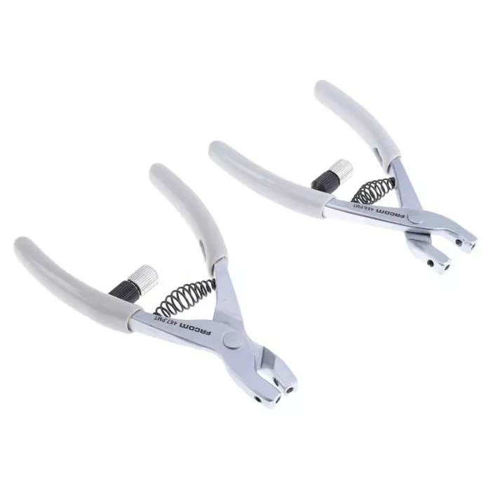 Facom 14-Piece Circlip Plier Set, Angled, Straight Tip, 250 mm Overall, 470.MT