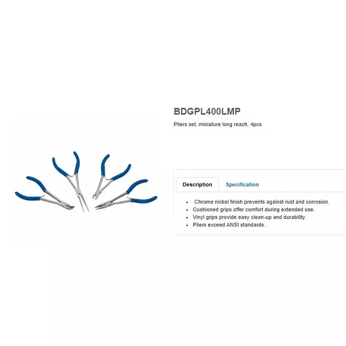 blue-point-4-pcs-plier-set-miniature-long-reach-with-chrome-nickel-finish-and-alloy-steel-body-bdgpl400lmp