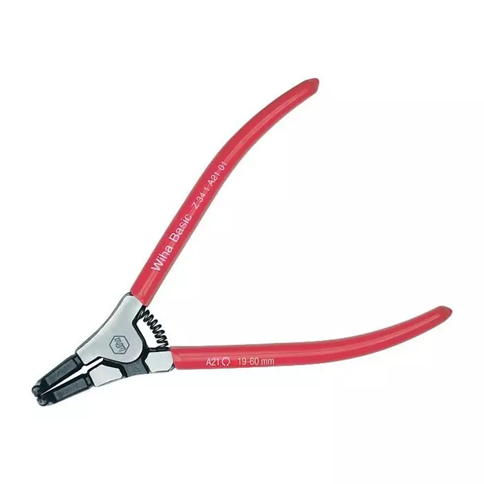 WIHA Pliers, 90Deg, 19 mm To 60 mm, 1.5 mm Tip, 32696