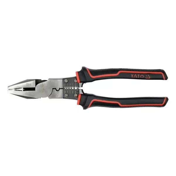 Yato Universal Multifunctional Plier 220 mm Length and 58-62 HRC Hardness, YT-20430