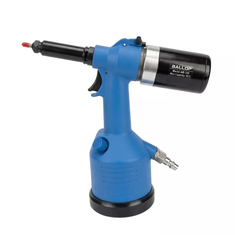 Gallop Air Nut Riveter with 1/4 inch (6.35 mm) Air Inlet and 6.2 Kg/sq cm Air Pressure, G-ANR02