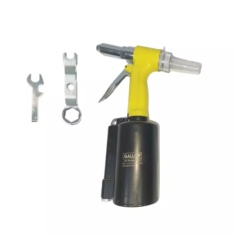 Gallop Air Riveter 4 cfm Average Air Consumption and 6.3 Kg/sq cm Air Pressure, G-AR-3/16 (With 2 Spanners)