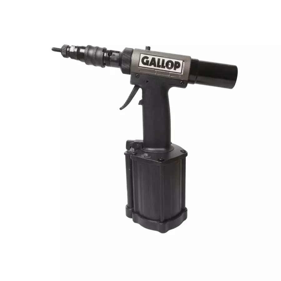 Gallop Air Nut Riveter with 1/4 inch (6.35 mm) Air Inlet and 6.2 Kg/sq cm Air Pressure, G-ANR01