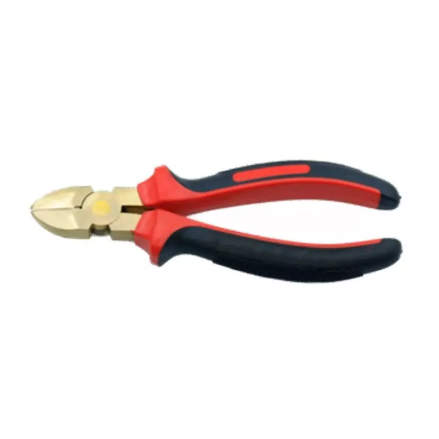 Yato 6 inch (150 mm) Diagonal Side Cutting Plier Al-Cu Material for Cutting Electrical Wires & Cables, YT-68357