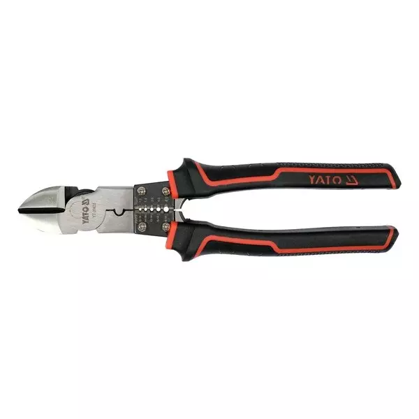 Yato Side Cutting Multifunctional Plier 205 mm Length and 58-62 HRC Hardness, YT-20433