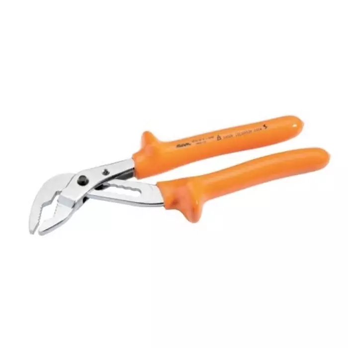 Sam Water Pump Plier 250 mm Overall Bent Tip 60 Jaw, Z-201-25