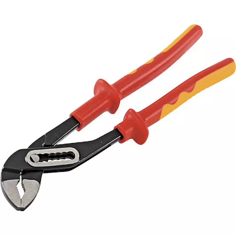 TRUSCO Insulation Water Pump Plier 38.5 mm Maximum Jaw Opening, TZWP-250