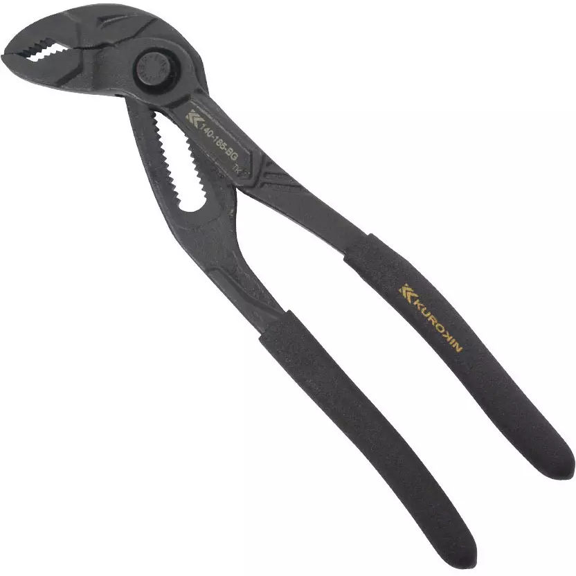 FUJIYA Quick Water Pump Plier 30 mm Maximum Jaw Opening, 140-185-BG