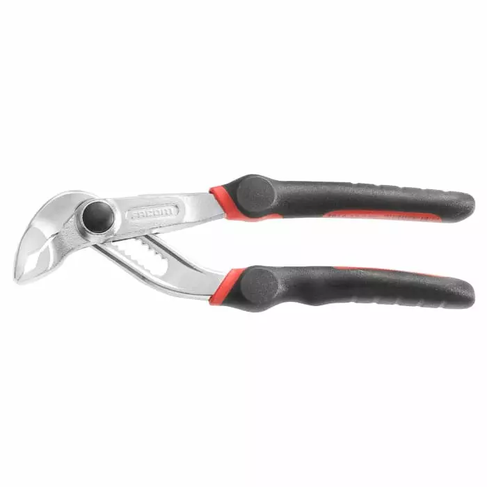 Facom Water Pump Pliers, 185 mm Overall, Lock Grip Tip, 48mm Jaw, 181A.18CPEPB