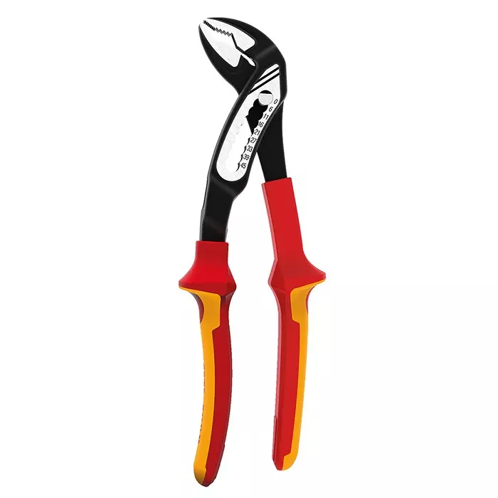 RS PRO Water Pump Plier Chrome Vanadium Steel Phosphate 250 mm Water Pump, 1253076