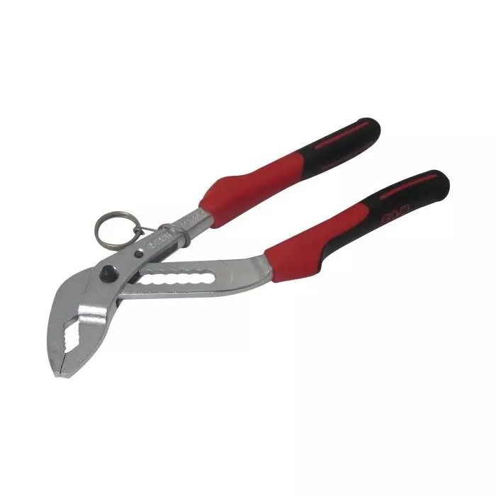 Sam Water Pump Plier 250 mm Overall Bent Tip 40 Jaw, 201-25B-FME