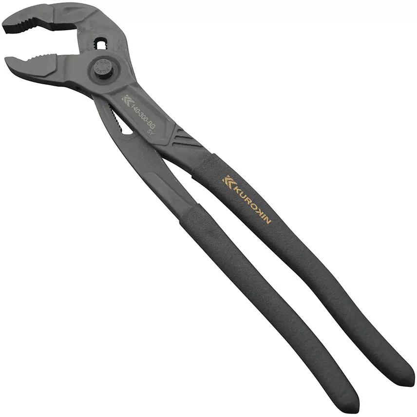 FUJIYA Quick Water Pump Plier 60 mm Maximum Jaw Opening, 140-300-BG