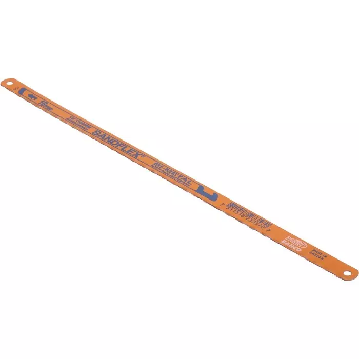 Bahco Hacksaw Blade Spring Steel 300 mm Blade Length 18 TPI, 3906-300-18-10P (Pack of 10 Pcs)