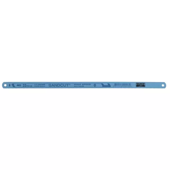 Bahco HSS Hacksaw Blade 300 mm Blade Length 32 TPI, 3905-300-32-100 (Pack of 10 Pcs)