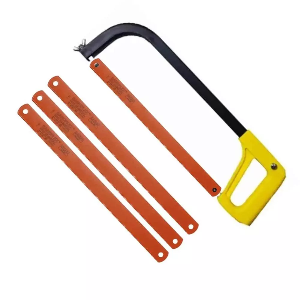 Kamal Agrotech Hacksaw Frame 12 inch (304.8 mm) with 4 Blades