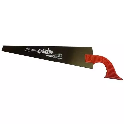 Sharp Handsaw 45.72 cm (18 inch) PVC Half Handle for Wood Cutting, 1132 (Pack of 6)